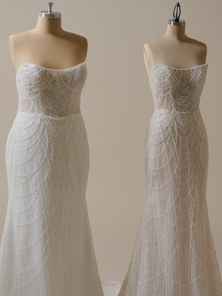 Sottero and Midgley Constance 25SS348 #7 default All Ivory (gown with Ivory Illusion) picture