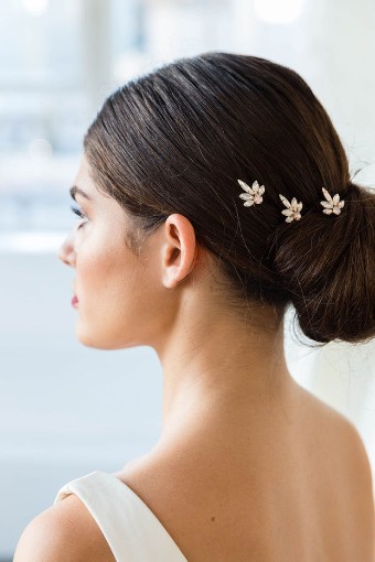 Brides & Hairpins Marta Pin Set of 3 #2 default Silver thumbnail