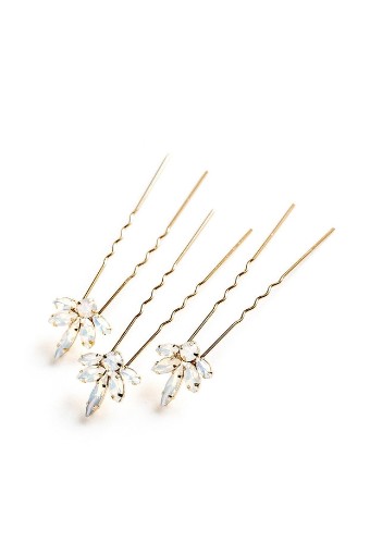 Brides & Hairpins Marta Pin Set of 3 #1 Silver thumbnail