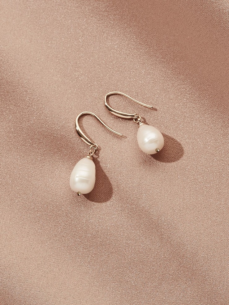 Olive & Piper Prado Pearl Drops #0 default 14K Gold Only picture