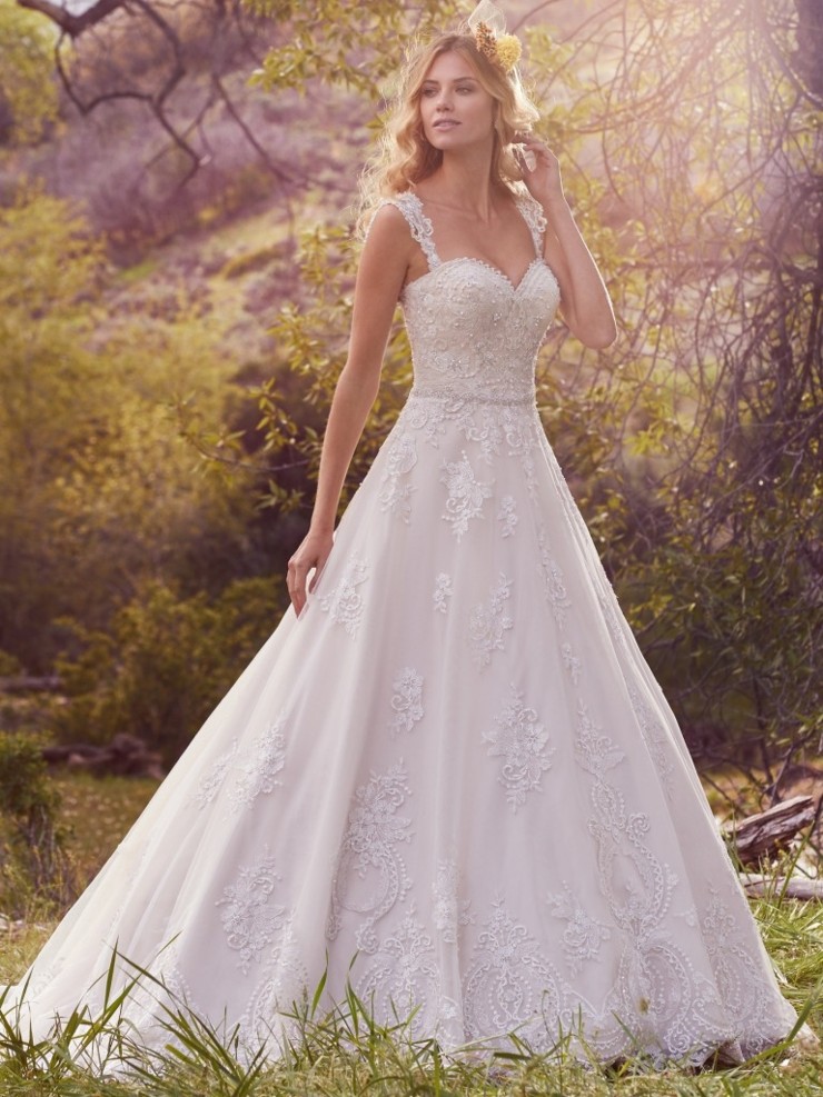 Maggie Sottero Reba Straps - Maggie Sottero Reba Straps - Maggie Sottero #0 default Ivory picture