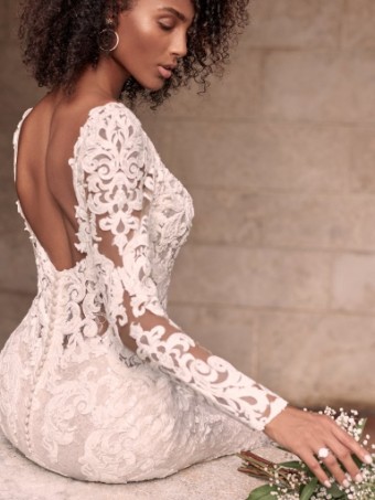 Maggie Sottero Tuscany Royale (Accessory - Detachable Long Sleeves) - Maggie Sottero Tuscany Royale (Accessory - Detachable Long Sleeves) - Maggie Sottero #1 default Ivory/Nude thumbnail