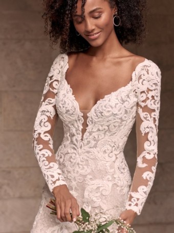 Maggie Sottero Tuscany Royale (Accessory - Detachable Long Sleeves) - Maggie Sottero Tuscany Royale (Accessory - Detachable Long Sleeves) - Maggie Sottero #0 default Ivory/Nude thumbnail