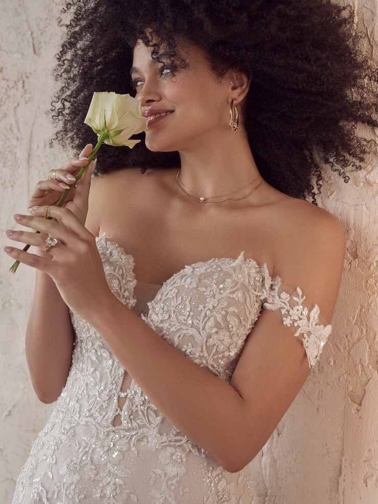 Maggie Sottero Lennon (Accessory - Cap Sleeves) - Maggie Sottero Lennon (Accessory - Cap Sleeves) - Maggie Sottero #0 default All Ivory picture