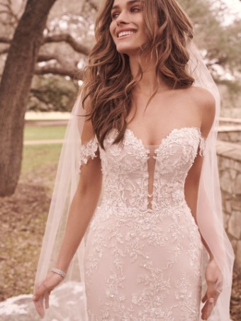 Maggie Sottero Lennon (Accessory - Cap Sleeves) - Maggie Sottero Lennon (Accessory - Cap Sleeves) - Maggie Sottero #1 All Ivory thumbnail