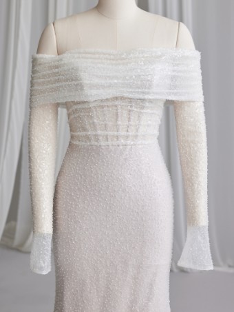 Maggie Sottero Drew Detachable Jacket (YYJK0+23MB724000) - Maggie Sottero Drew Detachable Jacket (YYJK0+23MB724000) - Maggie Sottero #2 default All Ivory thumbnail