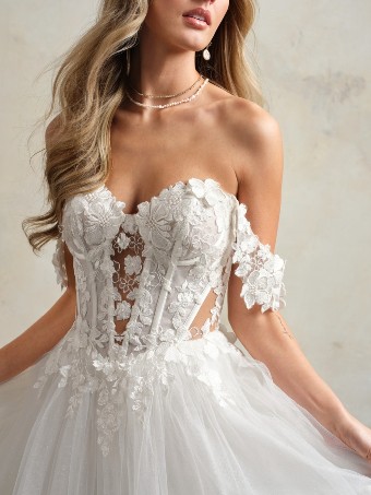 Maggie Sottero Angelette (Accessory - Detachable Cap Sleeves) - Maggie Sottero Angelette (Accessory - Detachable Cap Sleeves) - Maggie Sottero $0 default Ivory thumbnail