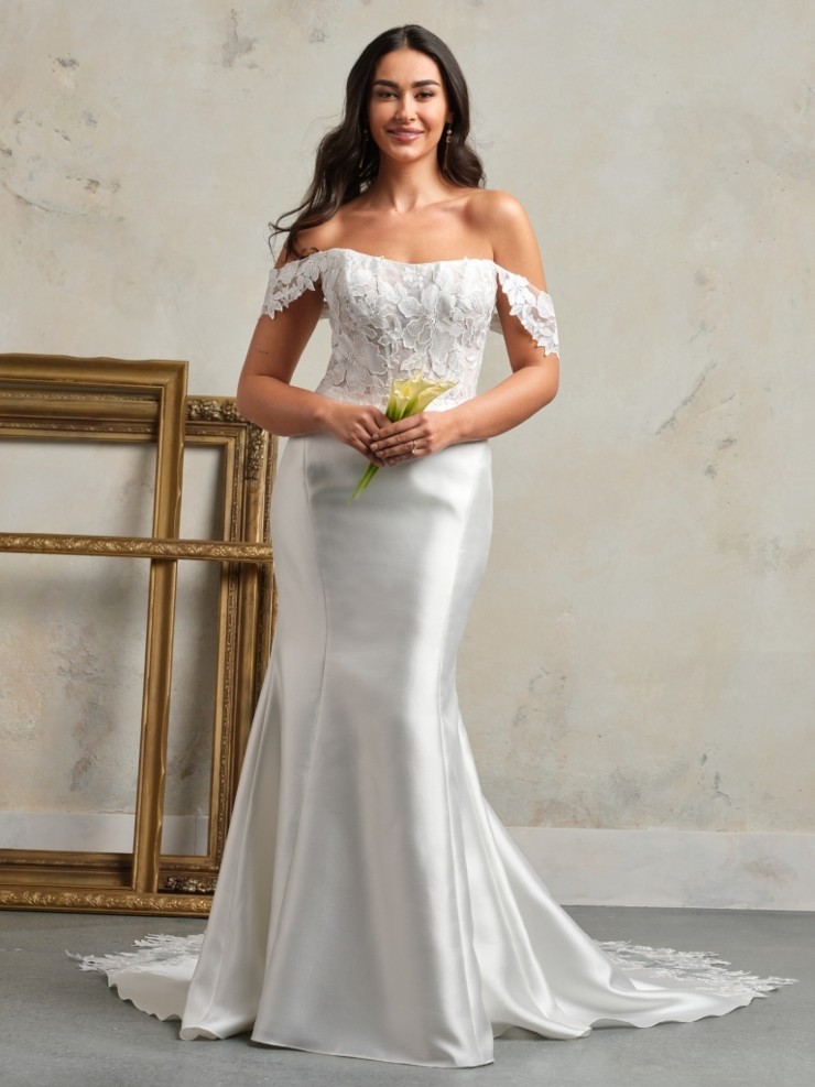 Rebecca Ingram Goldie (Accessory - Detachable Cap Sleeves) - Rebecca Ingram Goldie (Accessory - Detachable Cap Sleeves) - Rebecca Ingram #0 default Ivory picture