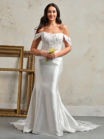 Rebecca Ingram Goldie (Accessory - Detachable Cap Sleeves) - Rebecca Ingram Goldie (Accessory - Detachable Cap Sleeves) - Rebecca Ingram #0 default Ivory thumbnail