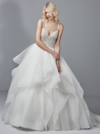 Sottero and Midgley Micah Belt - Sottero & Midgley Micah Belt - Sottero & Midgley #1 Ivory thumbnail