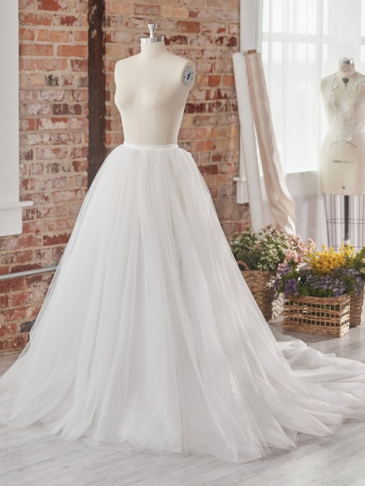 Sottero and Midgley Gibson Overskirt - Sottero & Midgley Gibson Overskirt - Sottero & Midgley #0 default Diamond White picture