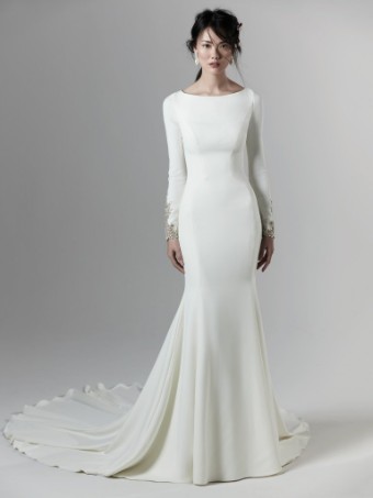 Sottero and Midgley Aston 9SC815 #2 Ivory/Pewter thumbnail