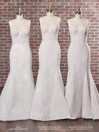 Sottero and Midgley Aerona 22SZ547 #5 default Ivory/Silver/Pearl thumbnail