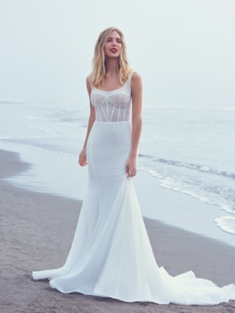Sottero and Midgley Aerona 22SZ547 #0 default Ivory/Silver/Pearl thumbnail
