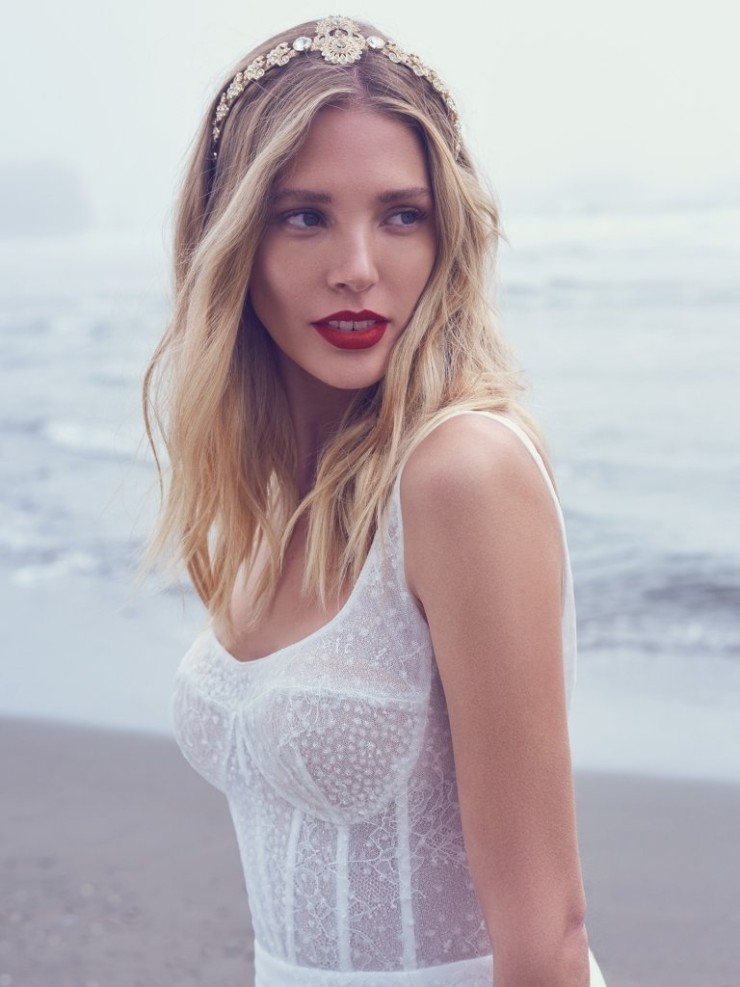 Sottero and Midgley Aerona 22SZ547 #1 Ivory/Silver/Pearl picture