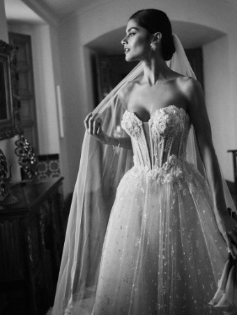 Sottero and Midgley ATHLONE (ACCESSORY - VEIL) Sottero & Midgley - YYVL0+24SB753000 ATHLONE (ACCESSORY - VEIL) Sottero & Midgley - YYVL0+24SB753000 #1 default Ivory/ Silver Accent thumbnail