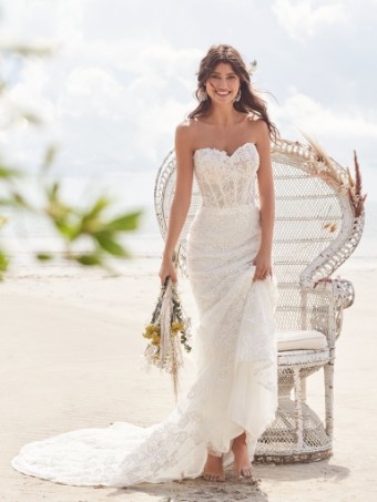 Rebecca Ingram Dallas 21RK828 #1 Ivory Over Blush thumbnail