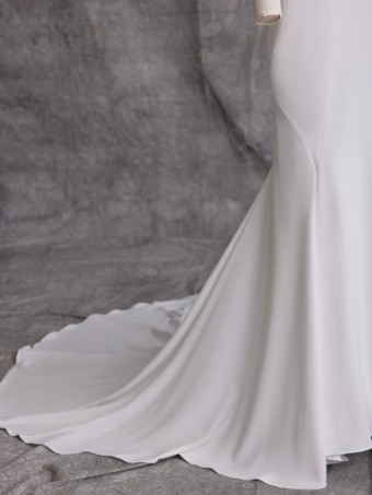 Rebecca Ingram Moriah 23RW099 #7 Ivory (gown with Natural Illusion) thumbnail