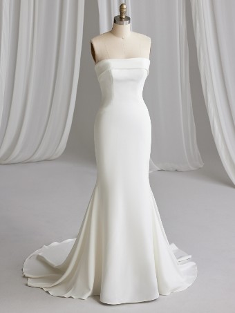 Rebecca Ingram Francine 23RB645 $3 Ivory (gown with Natural Illusion) thumbnail