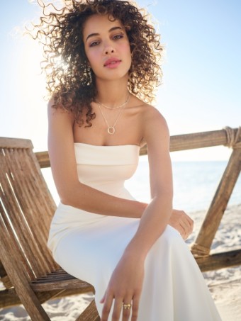 Rebecca Ingram Francine 23RB645 #2 Ivory (gown with Natural Illusion) thumbnail