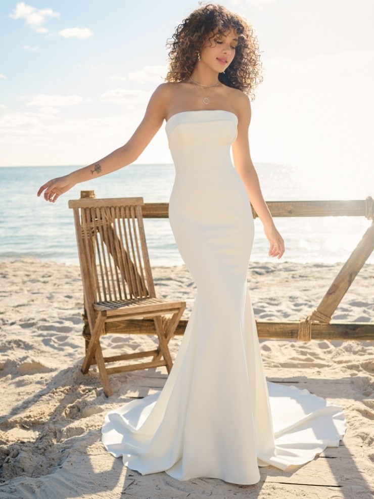 Rebecca Ingram Francine 23RB645 #0 default Ivory (gown with Natural Illusion) picture