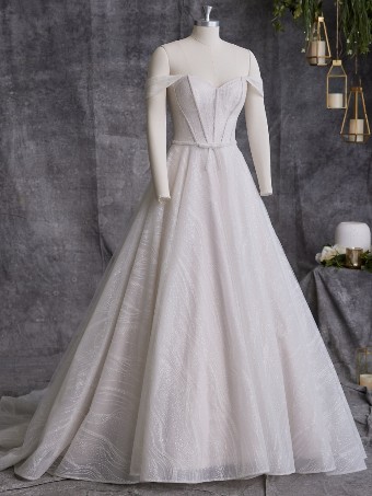 Sottero and Midgley Chase 23ST105 $4 Ivory/Misty Mauve thumbnail