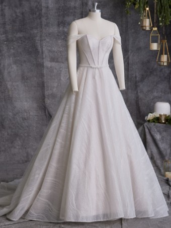 Sottero and Midgley Chase 23ST105 #4 Ivory/Misty Mauve thumbnail