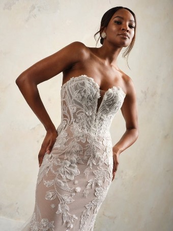 Sottero and Midgley Nyjah 24SS833A02 $2 Ivory thumbnail