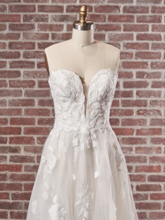 Rebecca Ingram Hattie Lane 22RT517A01 #10 Ivory over Misty Mauve (gown with Natural Illusion) thumbnail