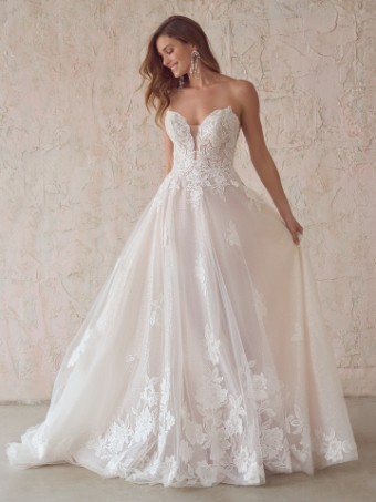 Maggie Sottero Britney 22MC932A01 #0 default Ivory/Blush thumbnail