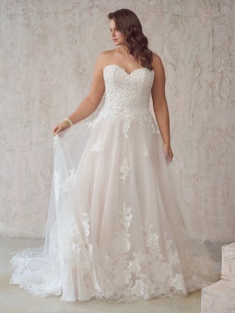 Maggie Sottero Britney 22MC932A01 #2 Ivory/Blush thumbnail