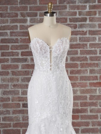 Maggie Sottero Lennon 22MC913 $6 All Ivory thumbnail