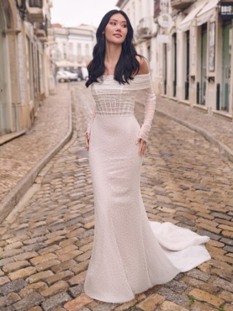 Maggie Sottero Drew 23MB724 #0 default Ivory over Blush (gown with Ivory Illusion) thumbnail