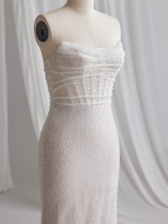 Maggie Sottero Drew 23MB724 #3 Ivory over Blush (gown with Ivory Illusion) thumbnail