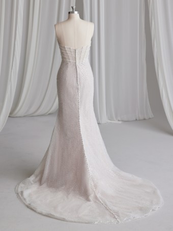Maggie Sottero Drew 23MB724 #4 Ivory over Blush (gown with Ivory Illusion) thumbnail
