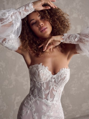 Maggie Sottero Fairchild 24MB211 #1 All Ivory (gown with Ivory Illusion) thumbnail