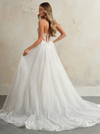 Maggie Sottero Angelette 24MC744 #2 Ivory (gown with Natural Illusion) thumbnail
