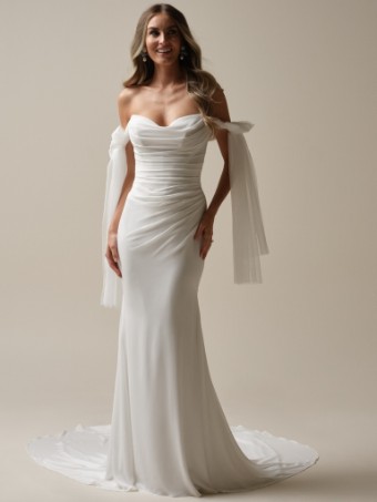 Maggie Sottero Khloe 25MW364 #1 All Ivory thumbnail