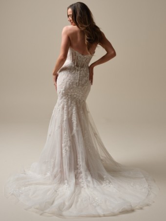 Maggie Sottero Benjie 25MB271 #5 All Ivory (gown with Ivory Illusion) thumbnail