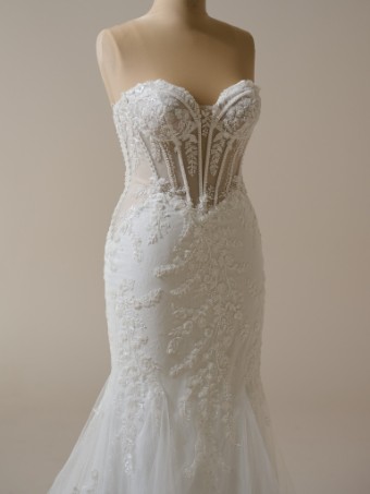 Maggie Sottero Benjie 25MB271 #8 All Ivory (gown with Ivory Illusion) thumbnail