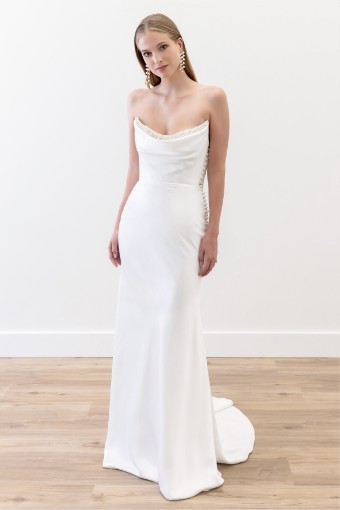 Watters Garance Sleeveless 64307N #4 Ivory thumbnail