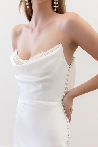 Watters Garance Sleeveless 64307N #2 Ivory thumbnail