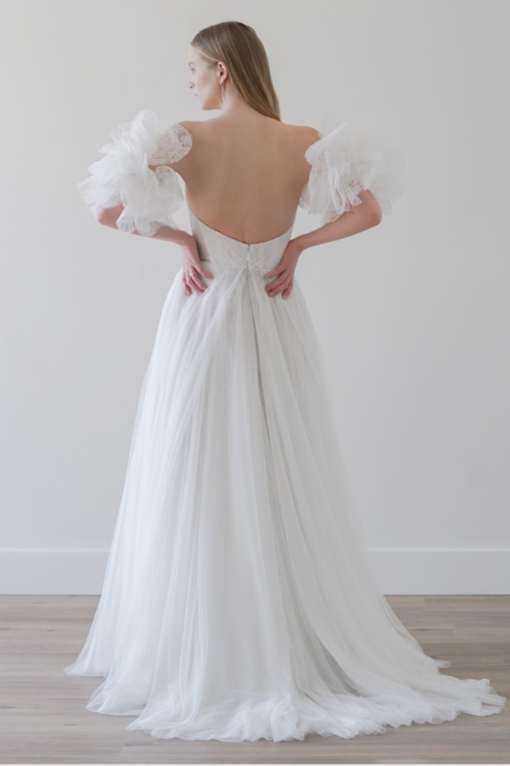 Watters Estrella with Sleeves 66424B #1 Ivory/Nude picture