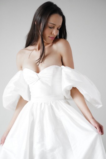 Willowby Kylen Cropped Long 51306L #1 Ivory thumbnail