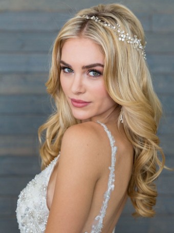 Brides & Hairpins Elara Style 1401 #4 Silver thumbnail