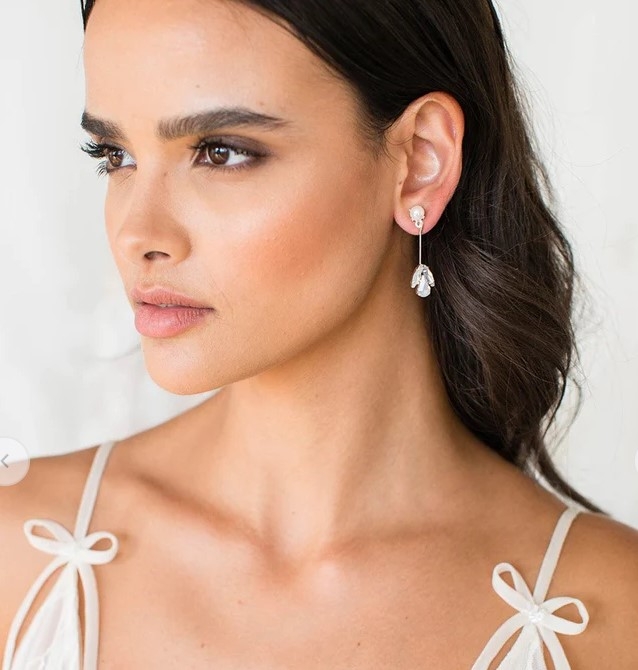 Brides & Hairpins Amari Earrings #0 default Gold picture