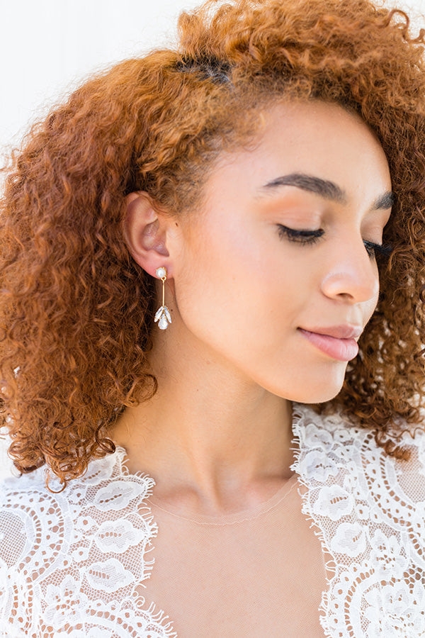 Brides & Hairpins Amari Earrings #1 default Gold picture