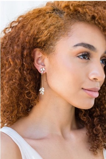 Brides & Hairpins Austin Earrings $1 Silver thumbnail