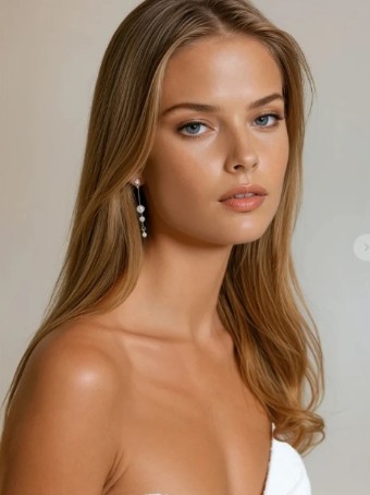 Brides & Hairpins Tansy Earrings $2 Gold thumbnail