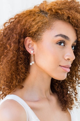 Brides & Hairpins Tena Earrings #0 default Silver thumbnail
